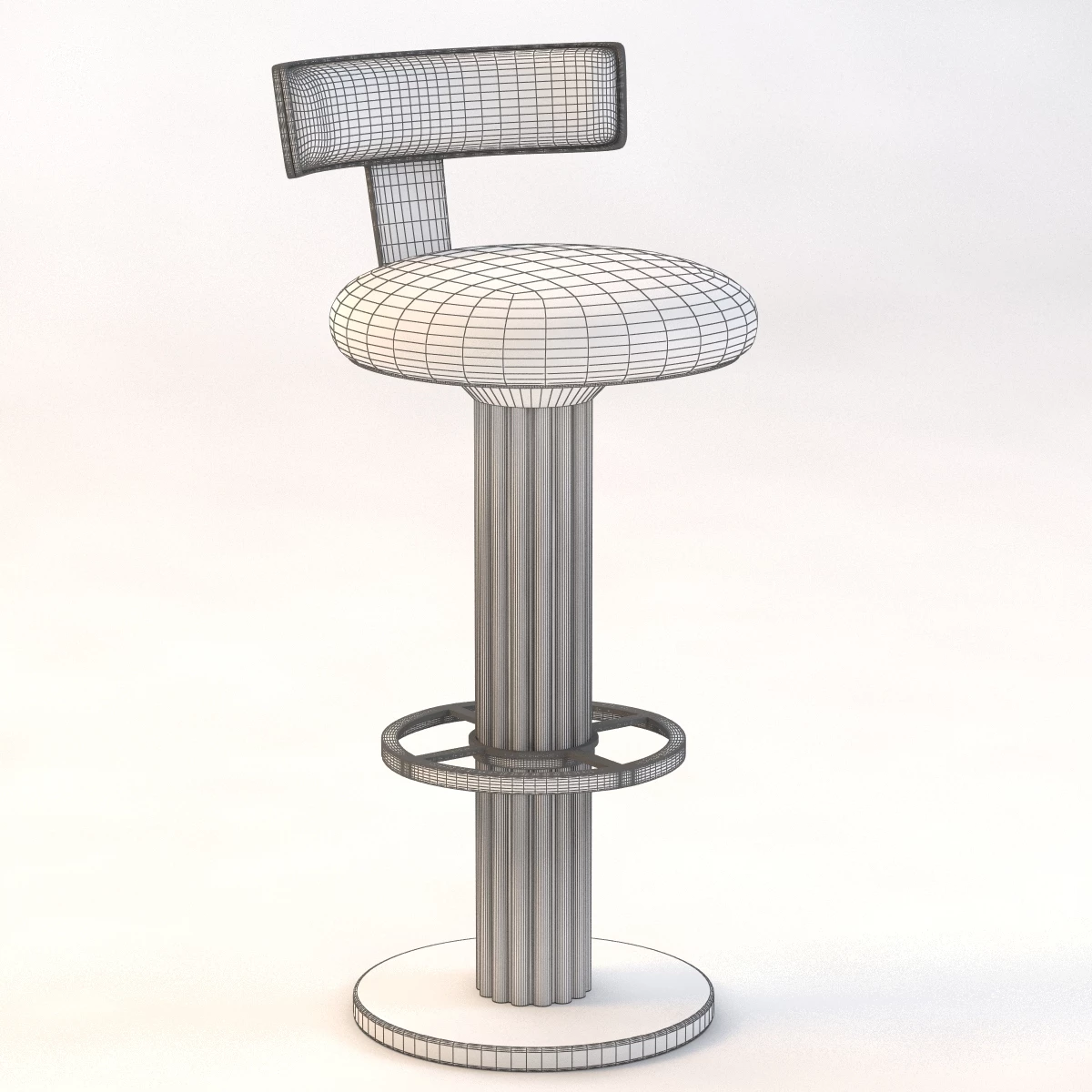 Design Leisure Barstool 3D Model_03